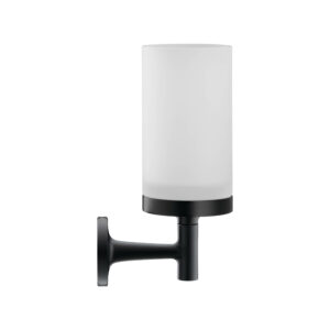 Glāze STARCK T, ar turētāju, matēts stikls/ black matt, DURAVIT