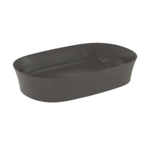 Izlietne IPALYSS, 600x380xH120mm, uz virsmas liekama, bez pārplūdes, Slate Grey, IDEAL STANDARD