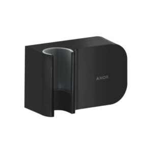 Dušas izvads AXOR ONE, ar turētāju, black matt, HANSGROHE