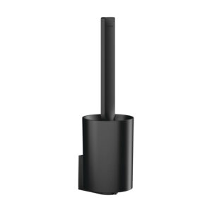 Tualetes birstes komplekts WallStoris, Black Matt, HANSGROHE