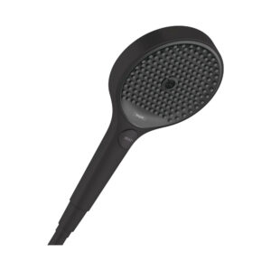 Rokas duša RAINFINITY, 3-jet,  black matt, HANSGROHE