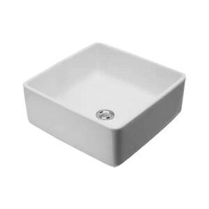 Izlietne JOKER QUADRATO, 390x390mm, white,  ALICE CERAMICA