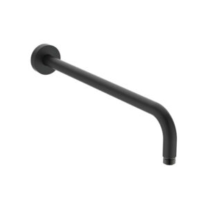 Dušas galvas turētājs IDEALRAIN , 400mm, no sienas, Black Matt, IDEAL STANDARD