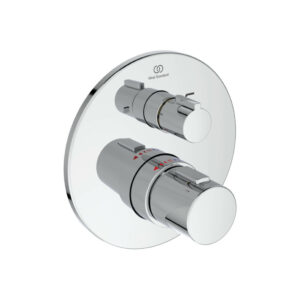 Termostats CERATHERM T100, ar 2-ām funkcijām, Chrome, IDEAL STANDARD