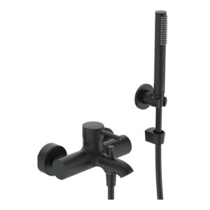 Maisītājs CERALINE, vannai/dušai, black matt, ar rokas dušu IDEAL STANDARD