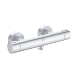 Maisītājs CERATHERM ALU+, dušai, ar termostatu, Silver, IDEAL STANDARD