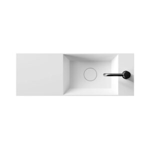 Izlietne SPY, 750x270mm, white, ALICE CERAMICA