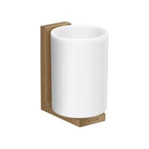 Glāze AXOR Universal Rectangular, ar turētāju, Brushed Bronze, AXOR