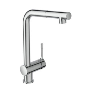 Maisītājs CERALOOK, virtuvei, ar izvelkamo snīpi, chrome, IDEAL STANDARD