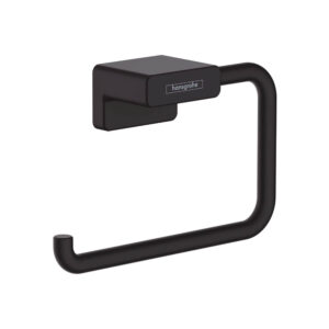 Tualetes papīra turētājs ADDSTORIS, Black Matt, HANSGROHE