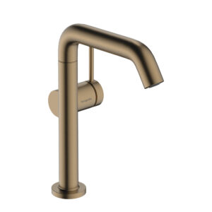 Maisītājs TECTURIS S, izlietnei, 210 Fine, CoolStart, EcoSm, ar push-open, Brushed Bronze, HANSGROHE