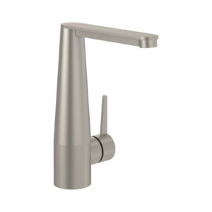Maisītājs CONUM, izlietnei, ar noplūdi push-open, brushed nickel matt, VILLEROY&BOCH