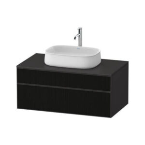 Skapis izlietnei ZENCHA, 1000x550xH442mm,1 atvilkne, BlackLineStructure/GraphiteSuperMatt, DURAVIT