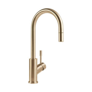 Maisītājs izlietnei UMBRELLA FLEX ar izvelkamu snīpi, gold, VILLEROY&BOCH