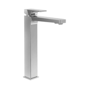 Maistājs ARCHITECTURA SQUARE  izlietnei, augstais, ar push-open noplūdi, chrome, VILLEROY & BOCH