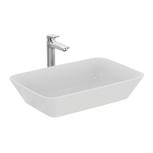 Izlietne CONNECT AIR, 600x400xH130mm, uz virsmu liekama, white, IDEAL STANDARD