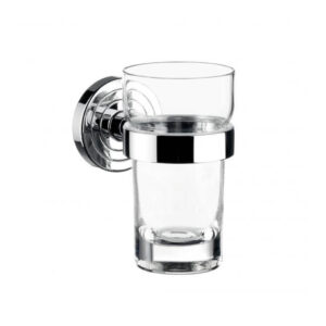 Glāze POLO, ar turētāju, chrome, EMCO