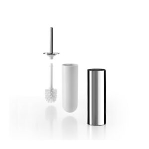 Tualetes birste HOTELLERIE, chrome/white,  INDA