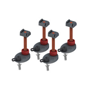 Kājas TECEDRAINLINE, H92-139mm, TECE