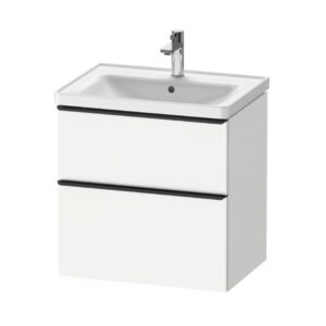 Izlietne 650mm ar skapi D-NEO, 634x452xH440mm, ar 2 atvilknēm, White Matt, DURAVIT