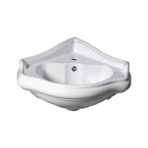 Izlietne RETRO, 410x410x580mm, stūra, white, KERASAN