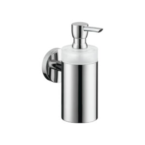 Šķ.ziepju dozātors LOGIS, ar turētāju chrome, HANSGROHE