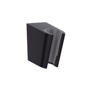 Dušas galvas turētājs PORTER S,  black matt, HANSGROHE
