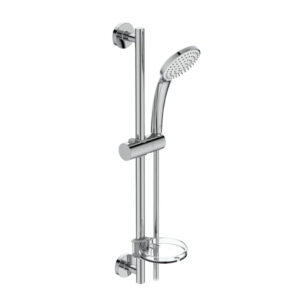 Dušas komplekts IDEALRAIN SOFT M1, ar stieni 60cm, šļūteni175cm, dušas galvu, chrome, IDEAL STANDARD