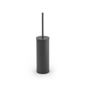 WC birstes turētājs OSLO ROUND, Black matt, IBB