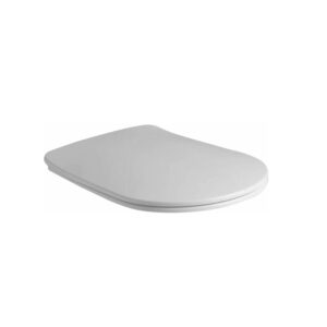 Vāks klozetpodam NOLITA SLIM, softclosing,  White, KERASAN