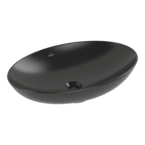 Izlietne LOOP&FREINDS,620x420mm, uz virsmas liekama, Ebony, CP, VILLEROY&BOCH