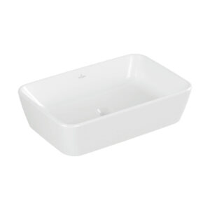 Izlietne ARCHITECTURA, 600x400xH155mm, uz virsmas liekama, bez pārplūdes, white, VILLEROY&BOCH