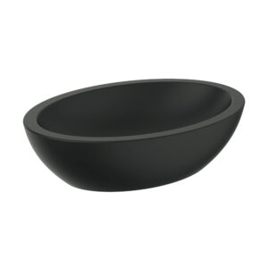 Izlietne STRADA, 600x420mm, liekama uz virsmu, Black matt,  IDEAL STANDARD
