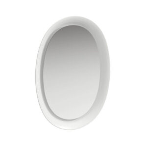 Spogulis NEW CLASSIC, 500xH700mm, ar LED apgaismojumu, bez slēdža, white ceramic rāmī, LAUFEN