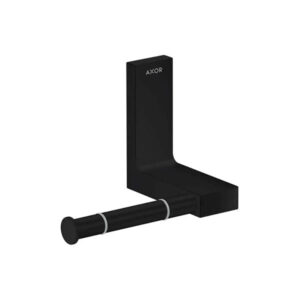 Tualetes papīra turētājs AXOR UNIVERSAL RECTANGULAR, Black Matt, AXOR