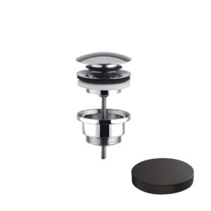Noplūde izlietnei UP&DOWN, black matt, 1''1/4, GIULINI