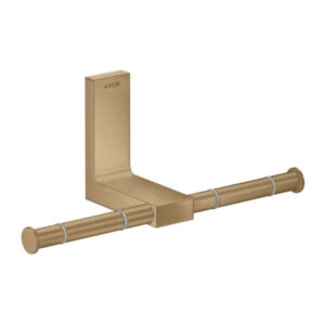 Tualetes papīra turētājs dubultais AXOR UNIVERSAL RECTANGULAR, Brushed Bronze, AXOR