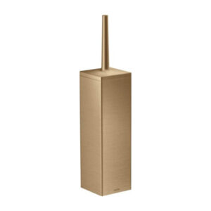 Tualetes birste  AXOR UNIVERSAL RECTANGULAR ar turētāju, Brushed Bronze, AXOR