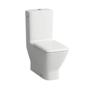 Klozetpods grīdas PALACE, horizontal/vertical outlet, white, LCC, LAUFEN