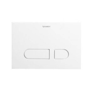 Poga A1, plastic, white, DURAVIT