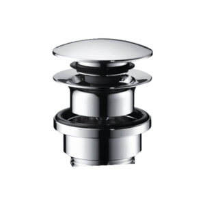 Noplūde PUSH-OPEN, izlietnei, chrome, HANSGROHE