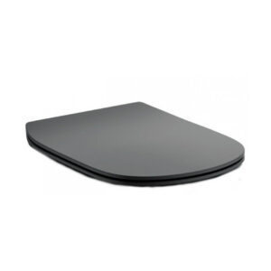 Vāks TESI, softclosing, black matt, IDEAL STANDARD