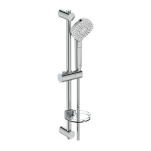 Dušas komplekts IDEALRAIN EVO DIAMOND, ar stieni 60cm, šļūteni, dušas galvu, chrome, IDEAL STANDARD