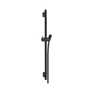 Dušas stienis UNICA'S Puro 650 mm ar šļuteni 1600  mm,  black matt, HANSGROHE