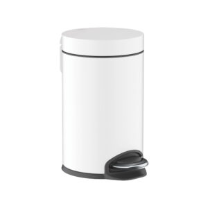 Miskaste ADDSTORIS, ar vāku, 3L, matt white, HANSGROHE