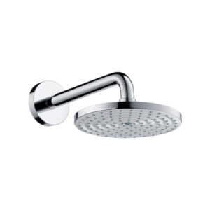 Dušas galva RAINDANCE, 180mm, ar turētāju no sienas, chrome, HANSGROHE