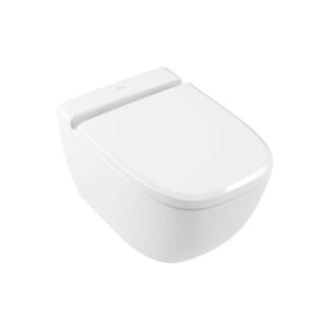 Klozetpods ANTHEUS, piekarams, DirectFlush, white/CP, VILLEROY&BOCH