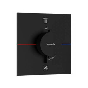 Termostats SHOWER SELECT COMFORT E, 2- funkciju, black matt, HANSGROHE
