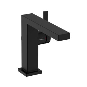 Maisītājs TECTURIS E , izlietnei, 110 Fine, CoolStart, EcoSmart, ar push-open, Black Matt, HANSGROHE