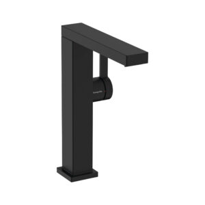 Maisītājs TECTURIS E , izlietnei, 210 Fine, CoolStart, EcoSmart, ar push-open, Black Matt, HANSGROHE